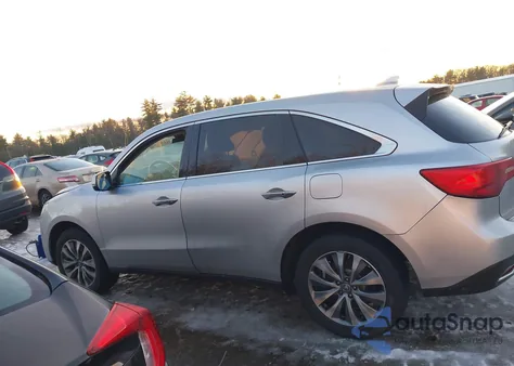 2014 Acura Mdx Technology Package from USA, damaged, VIN 5FRYD4H44EB008261